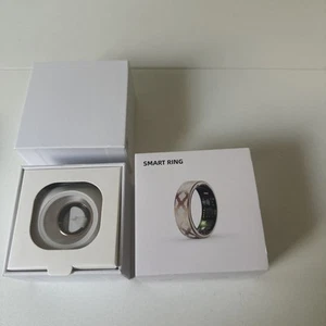 Smart Ring - #7 Waterproof IP68 Finger Ring Monitor Heart Rate Fitness Tracker - Picture 1 of 4
