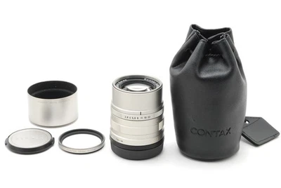 [Almost Unused w/ Case] Contax Carl Zeiss Sonnar T* 90mm f/2.8 Lens G1 G2 JAPAN - Image 1 of 4