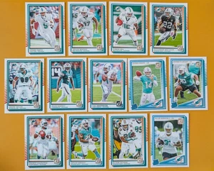2025 Donruss NFL Team Set Miami Dolphins - Tua Tyreek Hill Ewers - Picture 1 of 4