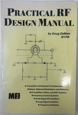 Practical RF Design Manual by Doug DeMaw 1997 Paperback Book - Image 1 of 4