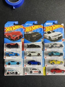 Hot Wheels JDM Bundle of 12 (C)! Nissan,Honda,Mazda - Picture 1 of 4