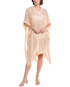 Lisa Marie Fernandez Linen Beach Poncho Women's Beige M/L - Picture 1 of 3