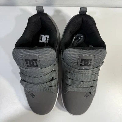 DC Shoes Co Court Graffik Skate Sneakers in Grey Black Logo Men’s Size 7 US - Image 1 of 4