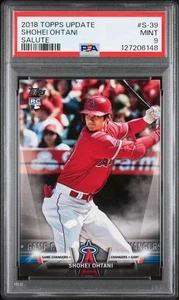 2018 Topps Salute Shohei Ohtani Rookie #S-39 PSA 9 - Bild 1 von 2