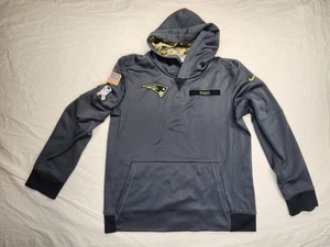 Nike Patriots Salute To Service NFL Hoodie Gray Camo Youth XL  - Picture 1 of 11
