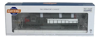 HO Athearn Southern Pacific ATH86830 SD40 #7310 Stencil Lettering DCC & Sound - Image 1 of 3