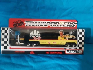 Harry Gant Hauler Matchbox Super Star Transporters Mac Tools #7 Tractor Trailer - Picture 1 of 2