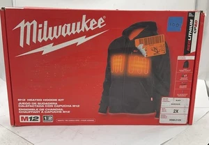 Milwaukee Tool 306B-212X M12 Heated Hoodie Kit - Black 2X-Large - Picture 1 of 6