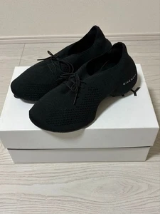 Givenchy TK-360 Knit Sneakers Men's US9 EU41 Black Designer Luxury Fashion Rare - Picture 1 of 8