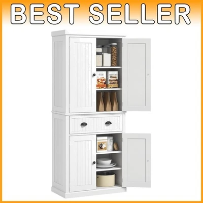 Mueble de cocina tradicional con 4 puertas - Blanco Foto 1 de 4