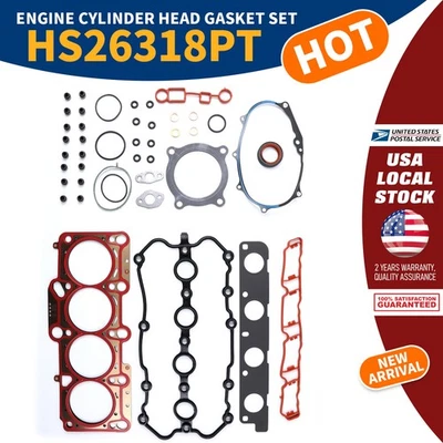 Head Gasket Set For Volkswagen Passat GTI Eos 2006-2008 2.0L l4 DOHC OEM Quality - Изображение 1 из 4