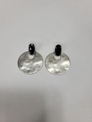 Kendra Scott Deena Silver Statement Stone Earrings - Image 1 of 2