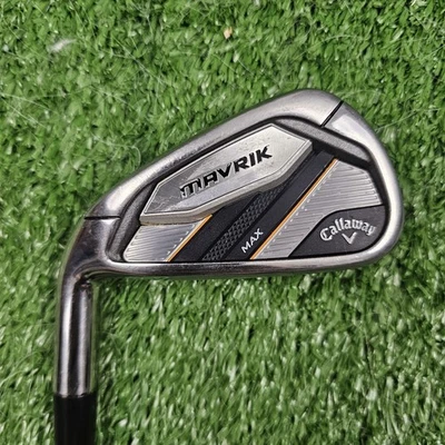 Callaway Mavrik Max Single 4 Iron KBS Max 80g Stiff Steel Left Handed LH 39" - Image 1 of 4