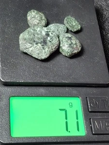 Precab Isle Royale Greenstone Chlorastrolite Cab Cabochon Rough Raw Flat Back x5 - Picture 1 of 5