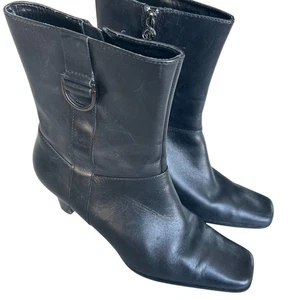 Etienne Aigner Damen Stiefeletten schwarz Leder - Bild 1 von 6
