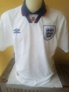 Maglia INGHILTERRA 1994 Tg L Umbro Shearer Gascoigne England - Bild 1 von 9
