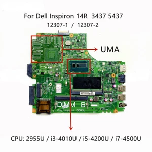 For Dell Inspiron 14R 3437 Motherboard 2955U i3-4010U i5-4200U i7-4500U 0Y3JGV - Picture 1 of 2