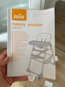 Hochstuhl Joie Mimzy, Wie Neu - Bild 1 von 4