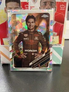 2021 Topps Chrome Sapphire SERGIO PEREZ  /100 Formula 1 F1 Sepia - Picture 1 of 2