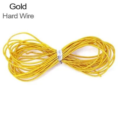 French Bullion Hard Wire 10g 1mm Embroidery Thread Gimp Sewing Work Copper Wires - Image 1 of 4