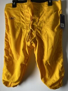 Pantalone calcio Reebok giallo (oro) nuovo con etichette nuovo con etichetta L XL - Foto 1 di 8