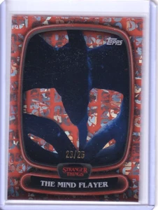 2025 Topps Stranger Things High Tek The Mind Flayer Orange Diffractor /25 #41 - Picture 1 of 2