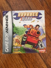 Advance Wars (Game Boy Advance GBA) BOX ONLY No Game