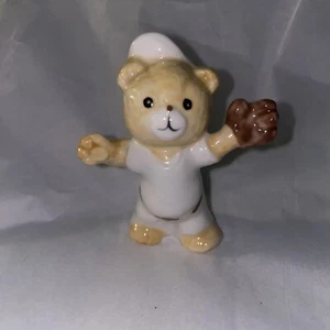 Original Bone China Sammlerstück Baseball Bären Figur. Neu ohne Karton. - Bild 1 von 5