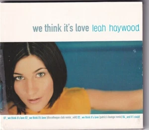 Leah Haywood We think it's love rare original promotional radio CD 2000 - Picture 1 of 2