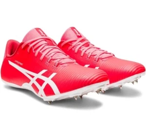 Size 11.5 Men’s ASICS Hypersprint 8 Track Shoe 1093A197-702 Diva Pink WITH SPIKE - Picture 1 of 5