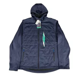 BC Clothing Expedition Men's Full Zip Lightweight Jacket Navy Blue XL NWT New - Picture 1 of 8