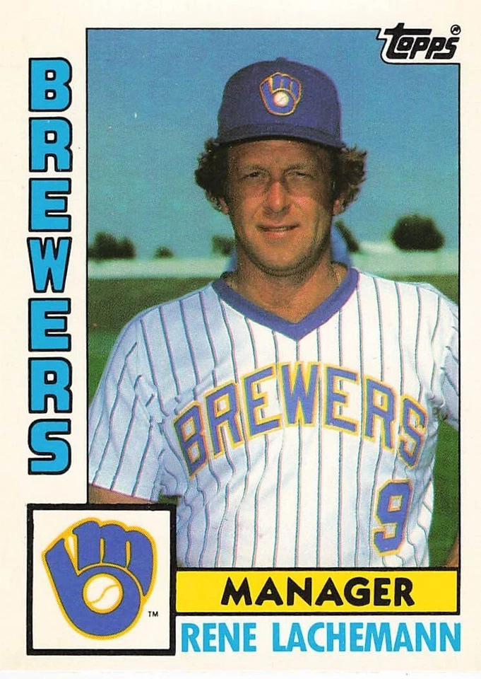 RENE LACHEMANN  1984 TOPPS TRADED TIFFANY #67T - Image 1 of 1