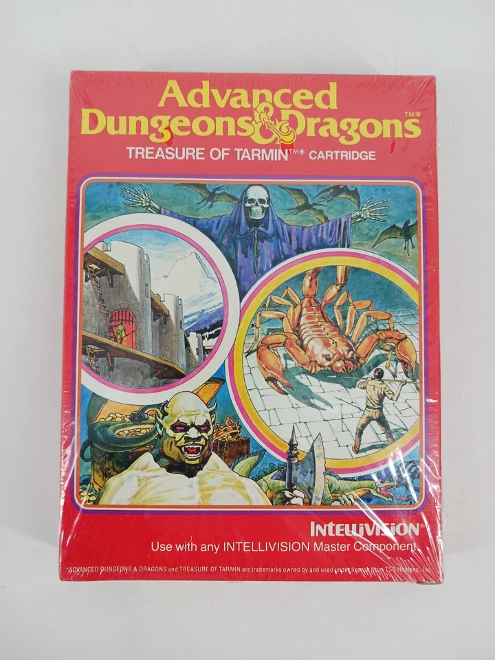 Intellivision Advanced Dungeons and Dragons Treasure Of Tarmin Game NEW SEALED - Image 1 of 4