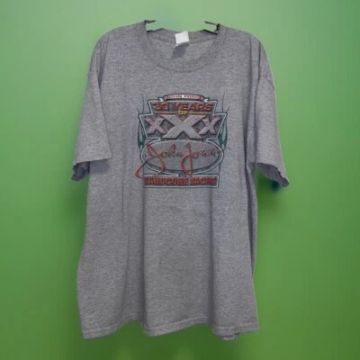 Camiseta gris John Force XL 30 años de Hardcore Racing Foto 1 de 4
