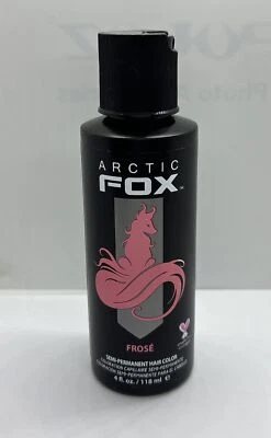 NUEVO Color de cabello semipermanente Artic Fox tamaño de viaje 118 ml/4 oz rosa claro Foto 1 de 4