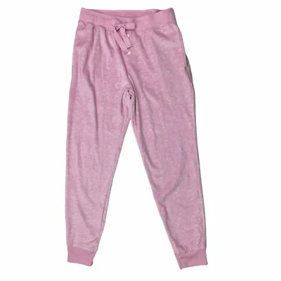 Pantalones de pijama Jaclyn Intimates suaves con cordón ropa de salón talla mediana M Foto 1 de 4