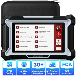 Bidirectional Diagnostic Tool Automotive OBD2 Scanner Fit For Porsche ECU Coding - Foto 1 di 13