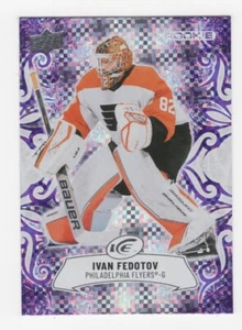 2024-25 UPPER DECK ICE HOCKEY PURPLE ROOKIE IVAN FEDOTOV PHILADELPHIA FLYERS - Imagen 1 de 2