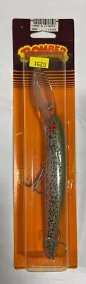 Bomber Long A 26A H-Duty, Deep Diver, Rainbow Trout, Tarjeta Naranja De Colección 1 1/2 OZ Foto 1 de 4