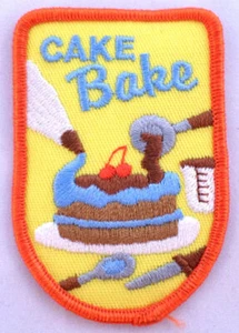 Girl Scout Gs Uniform Patch Cake Bake #Gsor - Picture 1 of 1