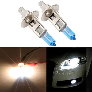 2X H1 Xenon Halogen Headlight White Light Lamp High/Low Beam 12V 6000K Bulb 55W - Picture 1 of 11