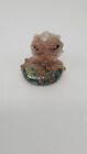 Rare Handblown Grumpy Toad Artglass/Figurine W Borosilicate Base. One Of A Kind