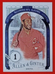 2016 Topps Allen & Ginter Numbers Gioco Ozzie Smith #NG-48 - 10+ oggetti spedizione gratuita! - Foto 1 di 2