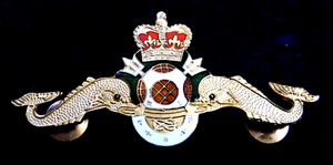 Clearance Diver Royal Canadian Navy RCN enameled metal pocket badge QC - Picture 1 of 2