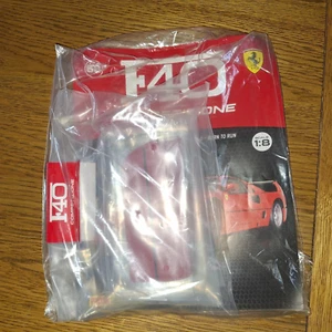 #68 FACTORY SEALED PANINI FERRARI F40 COMPETIZIONE(BUILD YOUR OWN 1:8)PARTS&MAG) - Picture 1 of 1