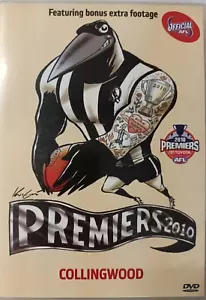 Collingwood 2010 Premiers AFL DVD Region All New Sealed - Picture 1 of 1