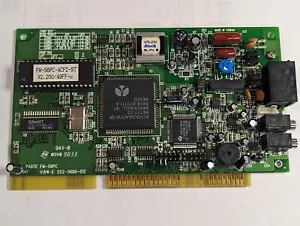 Rockwell FM-56PC-L 56K Internet Dual Modem ISA Card for Vintage Retro Server PC - Picture 1 of 3