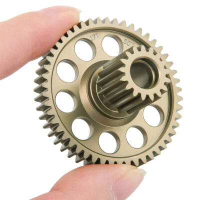 For Tamiya Lunch Box Aluminum 17 / 50t Counter Gear Upgrade Accessories - Image 1 of 4