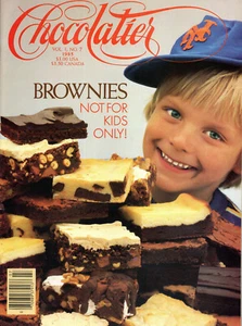 CHOCOLATIER Magazine 1985 Volume 1 Number 7 Brownies Modern Mousses Fudge London - Imagen 1 de 3