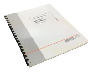 Motoman Yasnac MRC Controller MRC Editor User's Manual - Picture 1 of 2